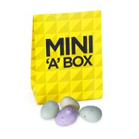 Mini 'a' Box Speckled Eggs