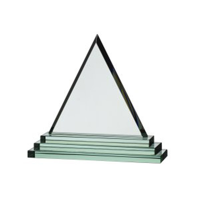 Triangular Jade Glass Award