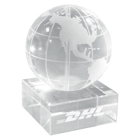 Crystal Globe On Base