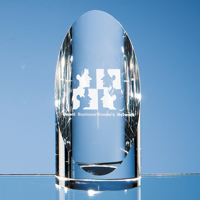 14cm Optical Crystal Cylinder Award