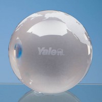 7cm Clear Ocean Globe