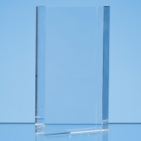 17cm x 10cm Optical Crystal Rectangle Award  H or V