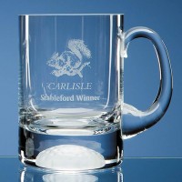 1pt Crystal Golf Ball Tankard