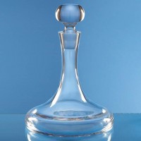 0.75ltr Handmade Plain Ships Decanter