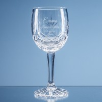 285ml Blenheim Lead Crystal Panel Goblet