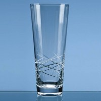 30cm Tiesto Cut Conical Vase in an attractive Gift Box