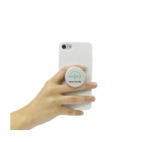 PopSockets® Phone Grip Grey/white