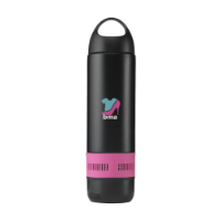 BottleBeatz Stainless Steel 2-in-1 Thermosflask Speaker Pink