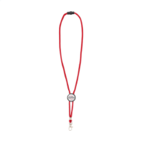 KeyCord Tube Slider 0,5 Cm Lanyard Red