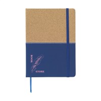 Journal Cork Notebook Blue