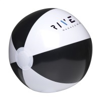 BeachBall Ø 27 Cm White/black