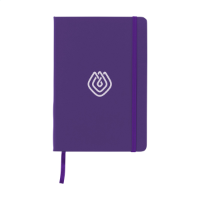 BudgetNote A5 Blanc Purple