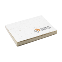 Seed Paper Sticky Notes Booklet Offwhite