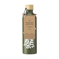 AluBamboo GRS Recycled Alu 750 ml water bottle