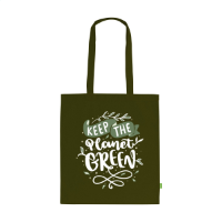 Organic Cotton Shopper (140 G/m²) Bag Olivegreen