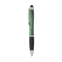Light-Up Logo Touch Pen Green