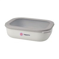 Mepal Cirqula Multi Use Rectangular Bowl 2 L Nordic White