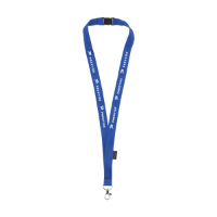 Lanyard Safety RPET 2 Cm Blue