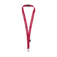 Lanyard Safety RPET 2 Cm Red