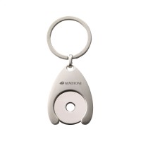 Keycoin Coin Holder € 0.50 Silver