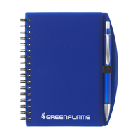 Notebook A6 Notebook Transparent-Blue
