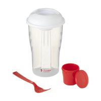 Salad2Go Salad Shaker Red