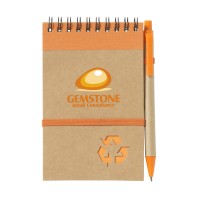 Recyclenote-M Notebook Orange