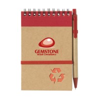 Recyclenote-M Notebook Red