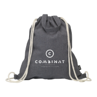 Recycled Cotton PromoBag Plus (180 G/m²) Backpack Dark Grey