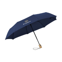 Michigan Foldable RPET Umbrella 21 Inch Dark Blue