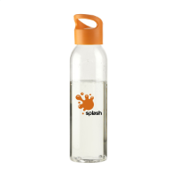 Sirius 650 Ml Drinking Bottle Transparent/orange