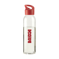 Sirius 650 Ml Drinking Bottle Transparent/red