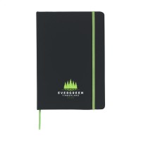 BlackNote A5 Notebook Lime
