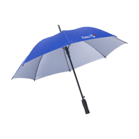 Silvercoat Umbrella Blue-And-Silver