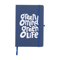 Porta RPET Notebook A5 Blue