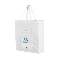 Foldy Foldable Shopping Bag White