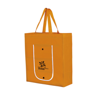 Foldy Foldable Shopping Bag Orange