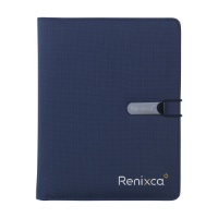 Quest Portfolio RPET A5 Document Folder Blue