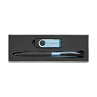 Usb Giftset 4Gb From Stock Light-Blue