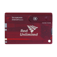 Victorinox Swisscard Quattro Transparent Red