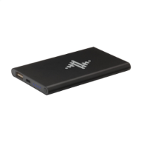 Aluminium 4000 Powerbank External Charger Black