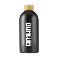 RPET Bottle Transparent 500 Ml Drinking Bottle Black