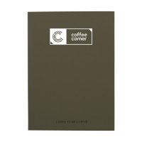 Notebook Agricultural Waste A5 - Softcover Coffee