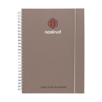 Notebook  Agricultural Waste A5 - Hardcover Almond