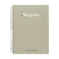 Notebook  Agricultural Waste A5 - Hardcover Kiwi