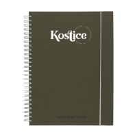 Notebook  Agricultural Waste A5 - Hardcover Coffee