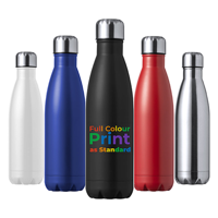 Capella Full Colour Printed Metal Water Bottle