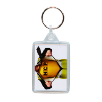 Rectangular Budget Keyring