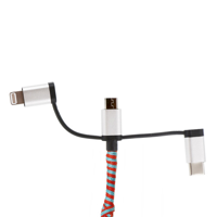 Icable Braided Multi- Charging Cable
