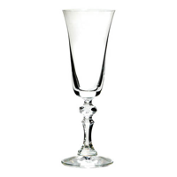 Crystal flute glass